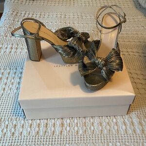 Loeffler Randall Natalia Platform Gold 6.5